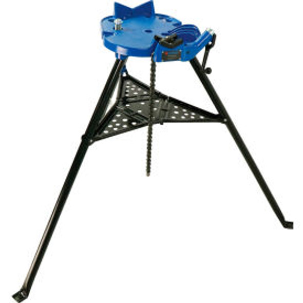 Global Industrial Tri-Stand Chain Vise 1/2"" - 6"" Pipe Capacity