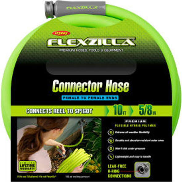 Flexzilla Garden Lead-In Hose 5/8"" I.D x 10'L Zilla Green