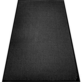 Global Industrial ColorStar Entrance Mat 3/8"" Thick 3'Wx5'L Charcoal Black