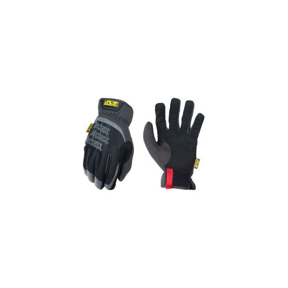 Mechanix Wear FastFit Work Gloves Synthetic Leather w/TrekDry Cooling Black Medi