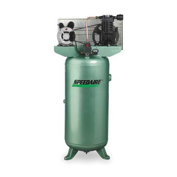 Speedaire Electric Air Compressor, 2 hp, 1 Stage 4B233