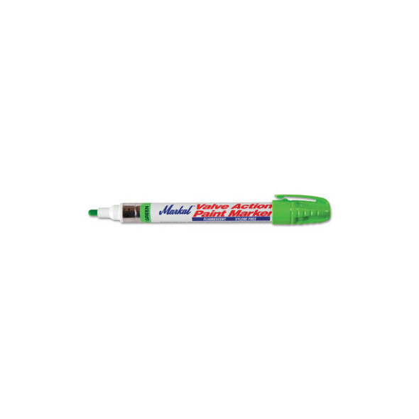 PAINT-RITER® VALVE ACTION® Paint Marker, Green, 1/8 in, Medium, Carded