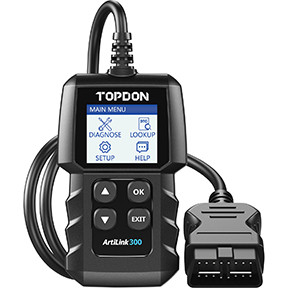 Code Reader - O2 Sensor Test & Freeze Frame Data AL300