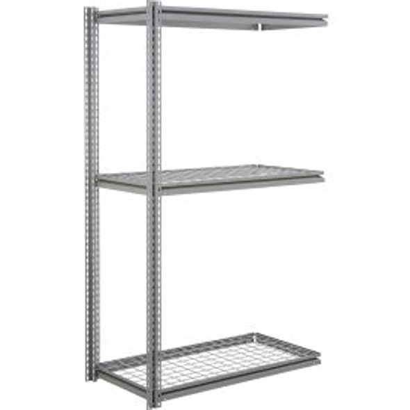 Global Industrial 3 Shelf Heavy Duty Boltless Shelving Z Beam Add On 48Wx36Dx60H