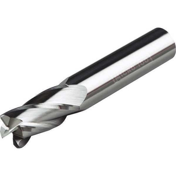 Micro 100 Carbide End Mill,Dia 3mm,Cut L 8mm AECM-0305-4X