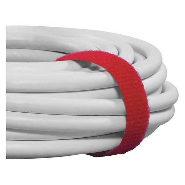 Velcro Brand Straps,Self-Grip,3/4x75 ft.,Red, 75', 3/4" W, Red VEL179