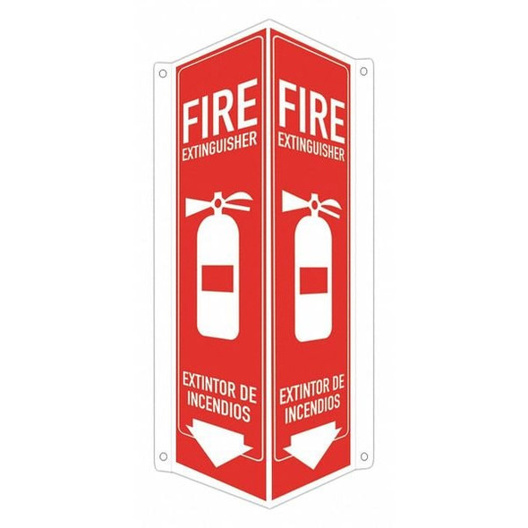 Lyle Safety Sign,8" W,18" H,0.040" Thickness LCVB-0044-RA_4x18