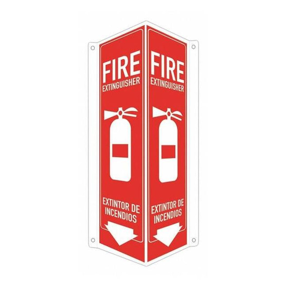 Lyle Safety Sign,8" W,18" H,0.040" Thickness LCVB-0044-RA_4x18