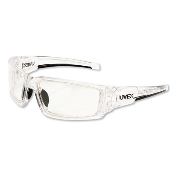 Hypershock™ Safety Eyewear, Clear Polycarbonate Lens, HydroShield® AF, Clear Ice Polycarbonate Frame