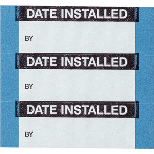 Brady InspectionLabel,Black/White,PK25 WO-17-PK