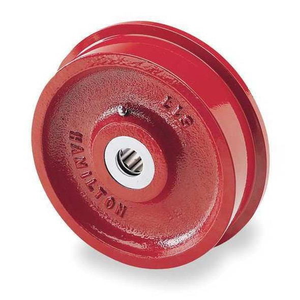 Manufacturer Varies Caster Wheel,Cast Iron,6-1/8 in.,2500 lb WFT-6H-1