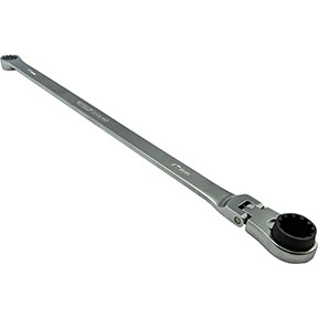 17MM DEEP SPLINE RATCHETING FLEX HEAD XL WRENCH DFXL117
