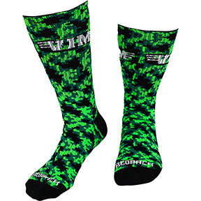 VIM GREEN DIGITAL CAMO BAMBOO CREW SOCK CAMOCSK