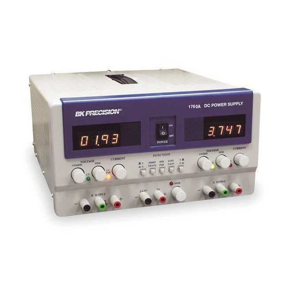 B&k Precision Power Supply,DC,Triple Out,0-30,4-6.5V 1760A