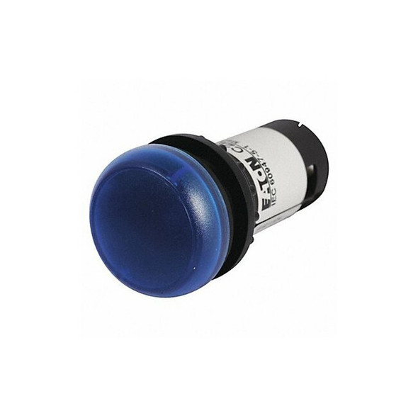 Eaton Raised Indicator Light,Blue,24VAC/DC C22-L-B-24