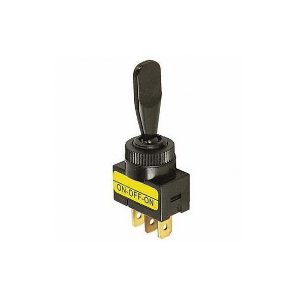 Battery Doctor Toggle Switch,1/4" Male Terminal,Black 20507