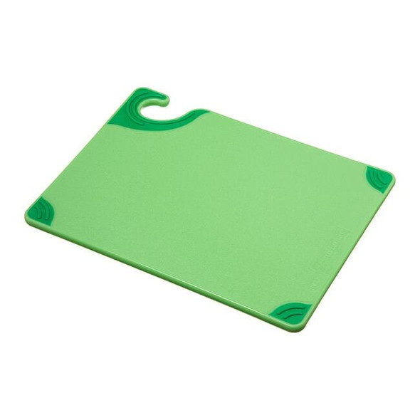 San Jamar Cutting Board,Green,12 x 9 In. CBG912GN