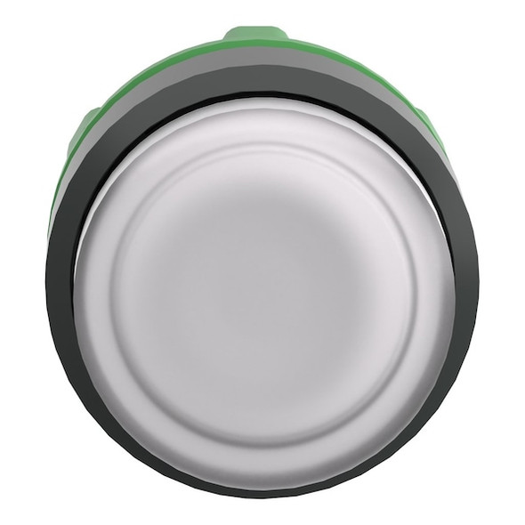 Schneider Electric ExtendedPushButton, White, No Lamp, 22mm ZB5AW113