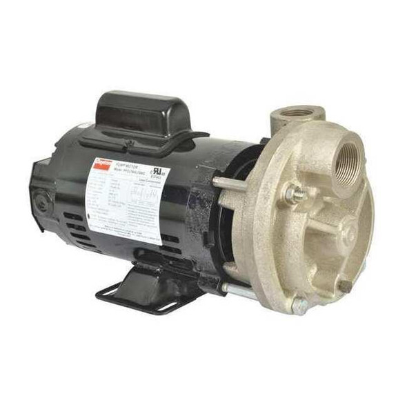 Dayton TurbinePump,1 hp,Brz,0.25 micron,4.3gpm 53EC05