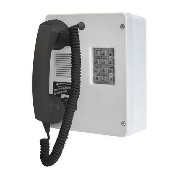 Gai-Tronics Telephone,Industrial Indoor, Single Line 246-001