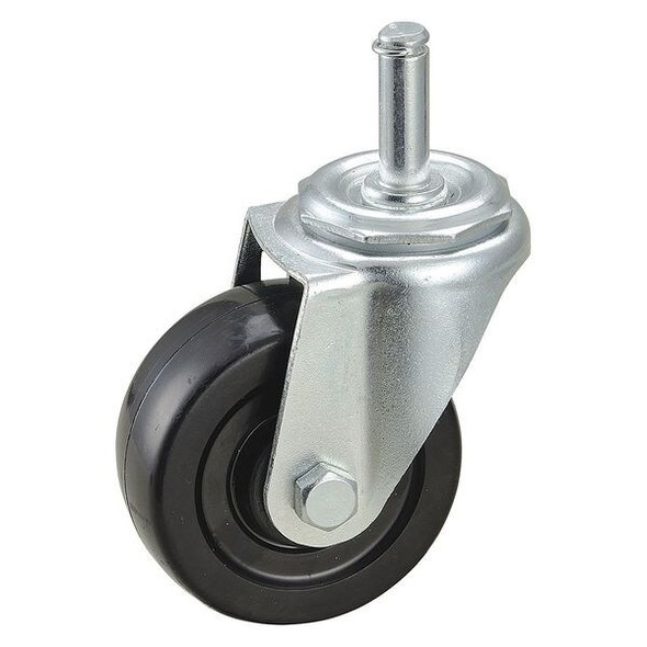 Manufacturer Varies Swivel Stem Caster,Rubber,3 in.,150 lb. 32J850