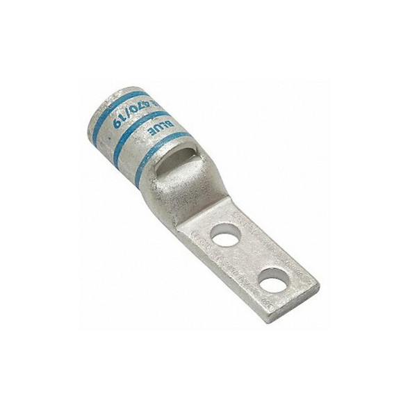 Burndy TwoHoleLugCmprsnConn,STD,Blue,19 YA34L2NT38FX Burndy TwoHoleLugCmprsnConn,STD,Blue,19 YA34L2NT38FX