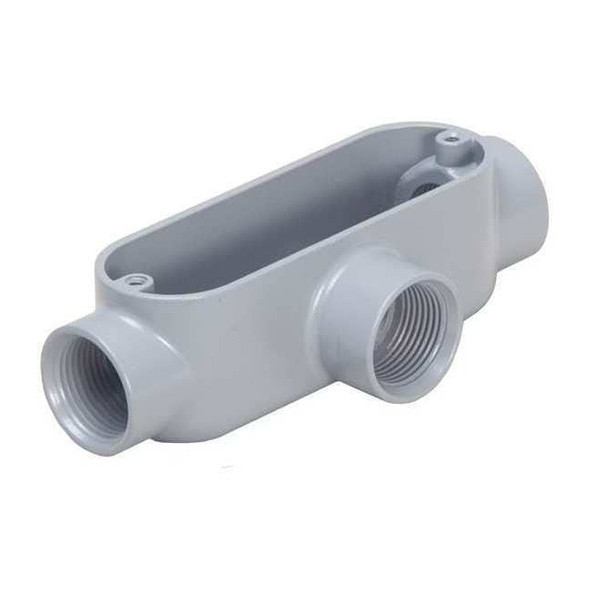 Raco Conduit Outlet Body,T Style,1-1/2" Hub T150