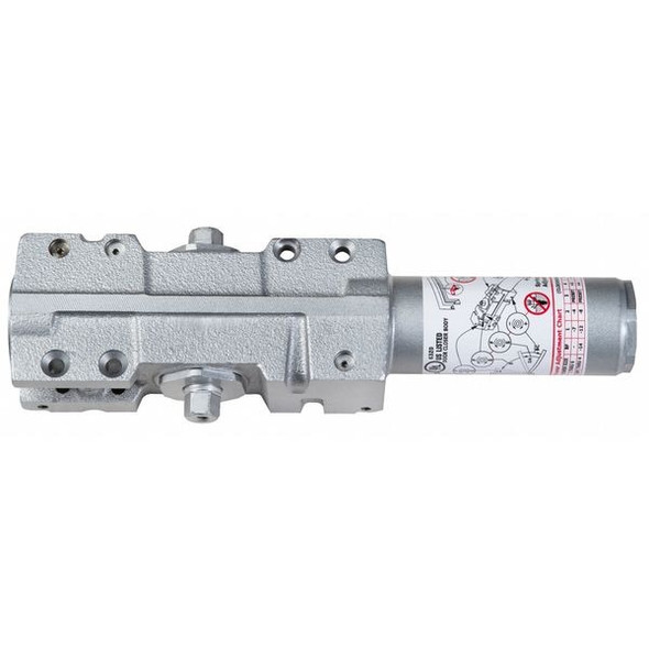 Manual, Hydraulic, Yale 5800, Door Closer, Heavy Duty Interior and Exterior, Gray