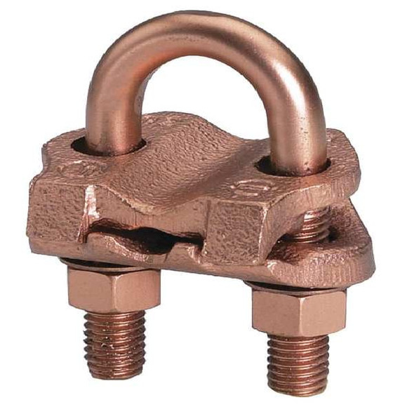 Burndy Connector,Copper,Overall L 6.38in GAR2226 Burndy Connector,Copper,Overall L 6.38in GAR2226