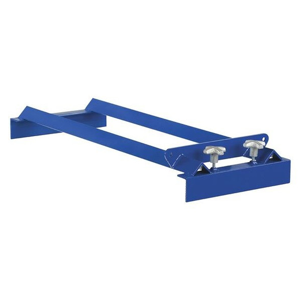 Vestil Pallet Rack Drum Cradle,Blue,15-7/8 in W PRDC-42