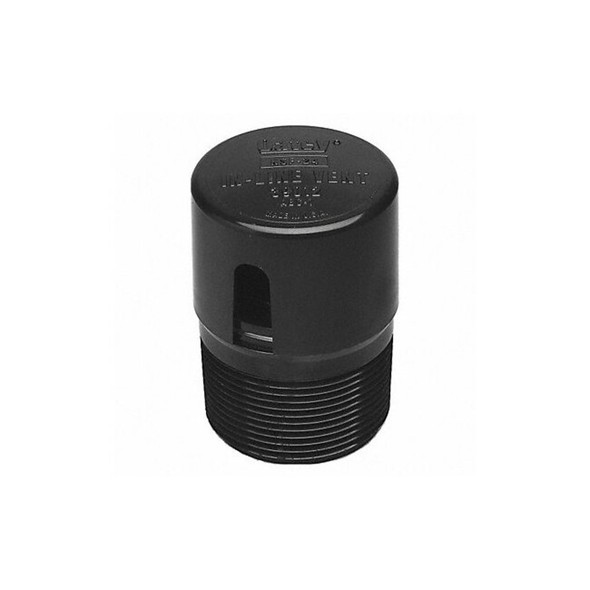 Oatey Plain In-Line Vent,ABS 39012