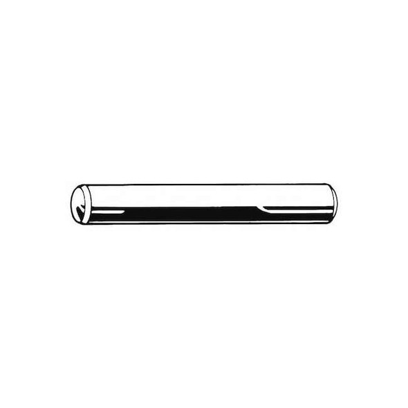 Pull Out Dowel Pin, 10 mm Nominal Dia, 51 mm L, Steel, 10 PK