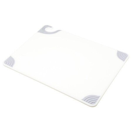 San Jamar Cutting Board,15x20,White CBG152012WH