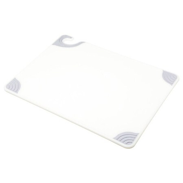 San Jamar Cutting Board,15x20 in,White CBG152012WH