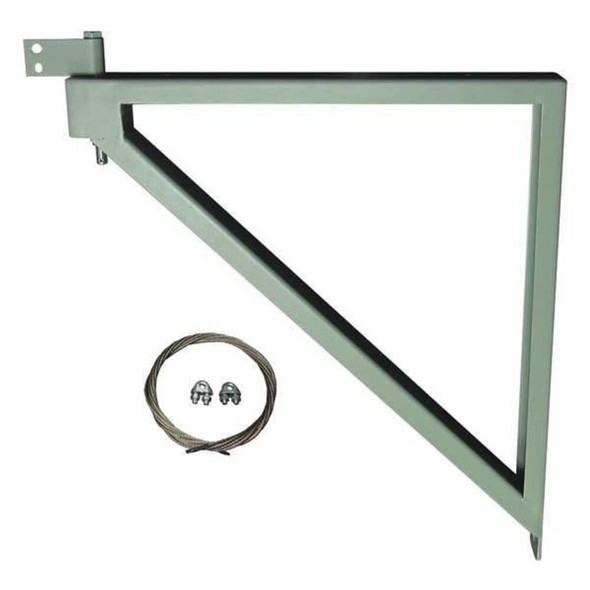 Dayton MountingBracket,Gray,Steel,22-7-8inL 3PEH3