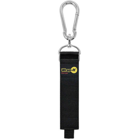 Wrap-It Storage Hook 'n Hang 18 In. x 1.5 In. Hanging Cinch Strap with Carabiner