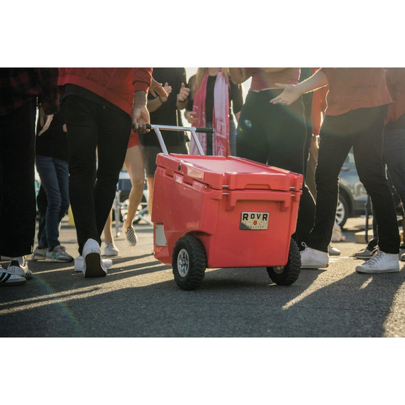 RovR Products RollR 60 Qt. Wheeled Hard Cooler, Sunny Side R-R60-SS 861068