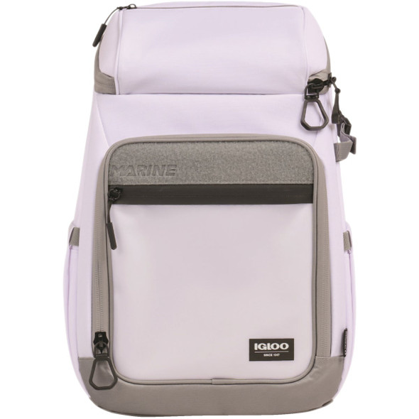 Igloo Marine 30 Qt. Backpack Cooler, White & Gray 64360