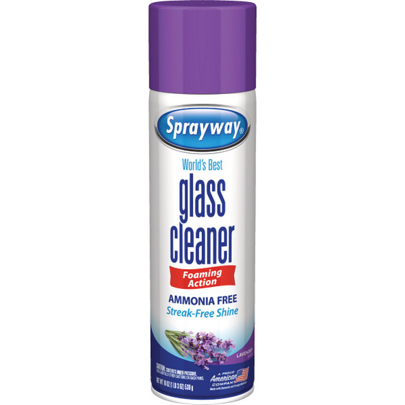 Sprayway 19 Oz. Lavender Glass Cleaner 10000047224