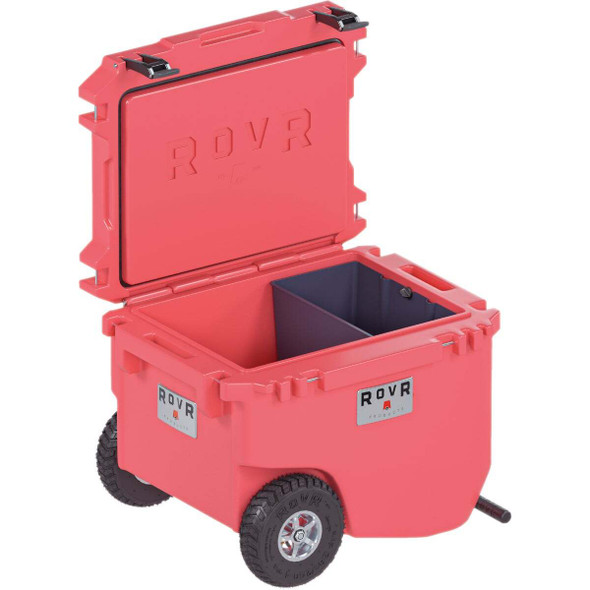 RovR RollR 60 Qt. Wheeled Hard Cooler, Coral R-R60-COR
