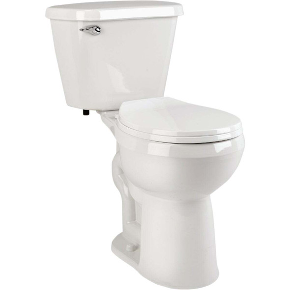Briggs AltimaMAX White Round 1.28 GPF Toilet Express 7087 130