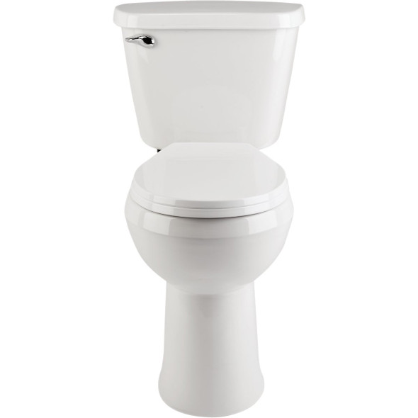 Briggs AltimaMAX White Round 1.28 GPF Toilet Express 7087 130 442329