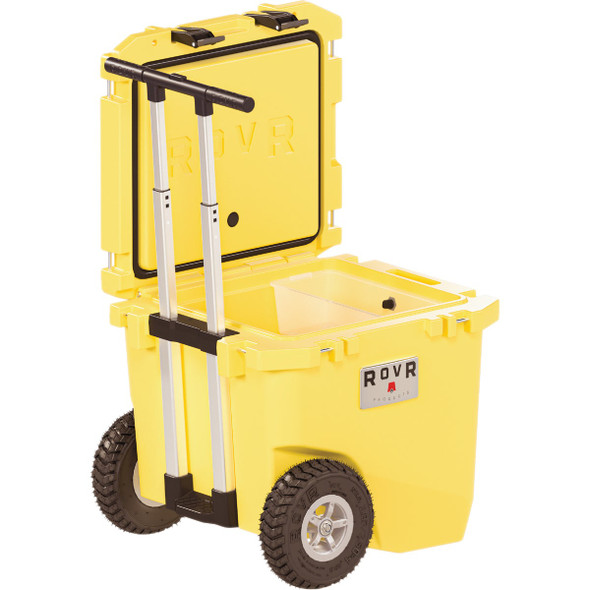 RovR Products RollR 45 Qt. Wheeled Hard Cooler, Sunny Side R-R45-SS