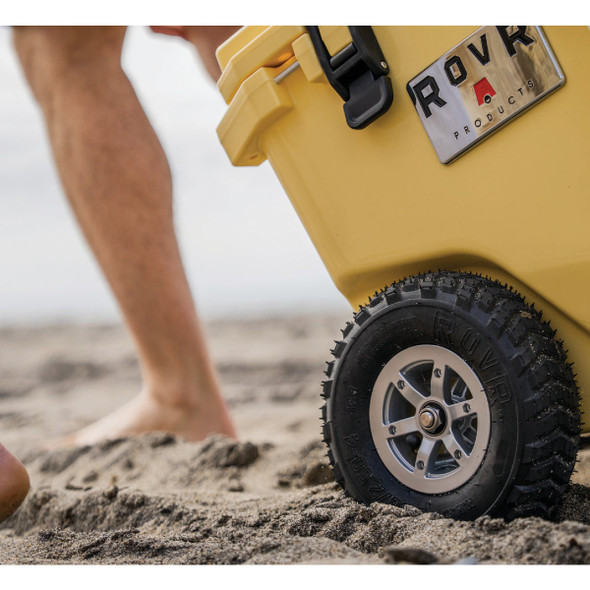 RovR Products RollR 45 Qt. Wheeled Hard Cooler, Sunny Side