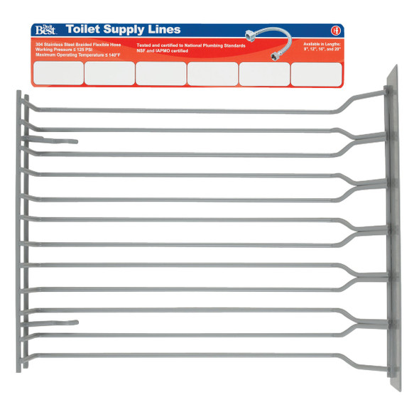 SIM Supply, Inc. Toilet Supply Disp Rack P-T40-148