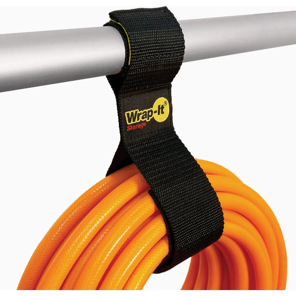 Wrap-It Storage Twin-Straps 16 In. Dual Ended Hook & Loop Hanging Strap (2-Pack) 102-TWIN-16BL 538488