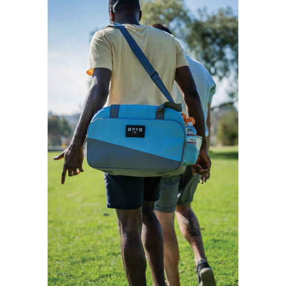 RovR Products TravelR 36-Can Soft Cooler Duffel with Shoulder Strap, Charcoal