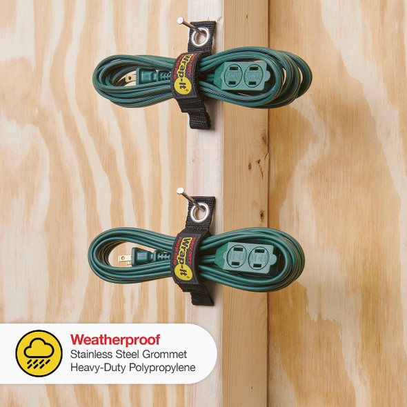 Wrap-It Storage 7 In. x 1 In. Heavy-Duty Straps (4-Pack)