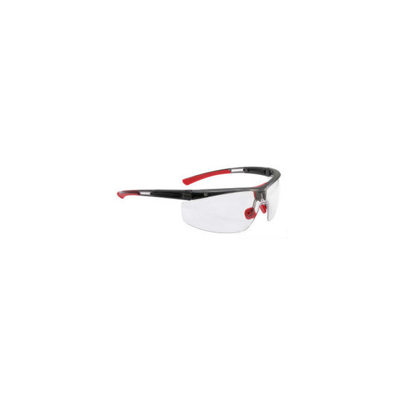 Uvex by Honeywell North Adaptec Safety Glasses Black Frame Clear Lens Anti-Fog R