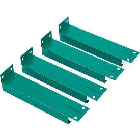 Global Industrial 12"" Wall Spacer with Hardware Pack of 4